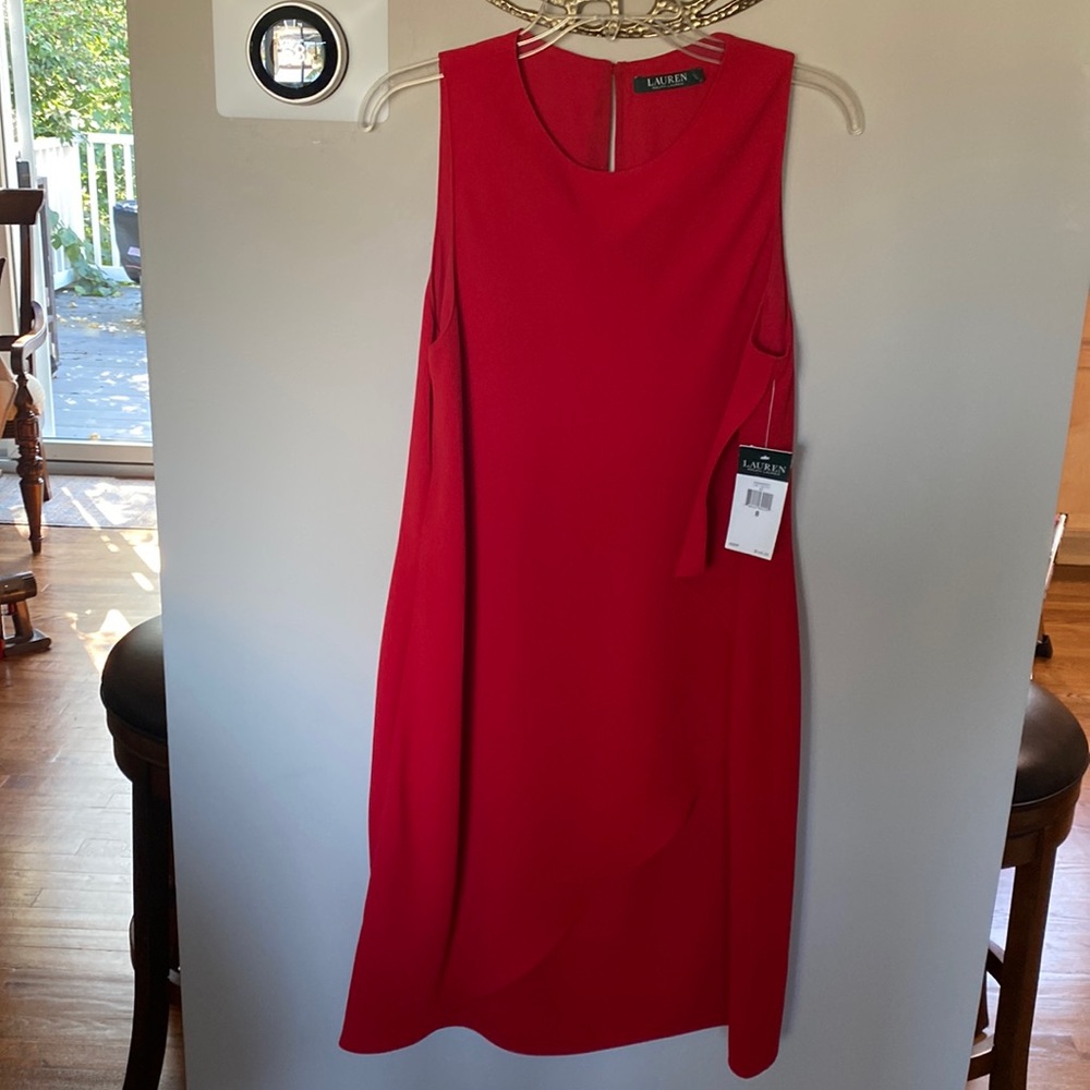 Red  Ralph Lauren, dress size 8